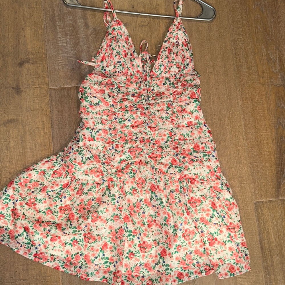 Floral mini dress